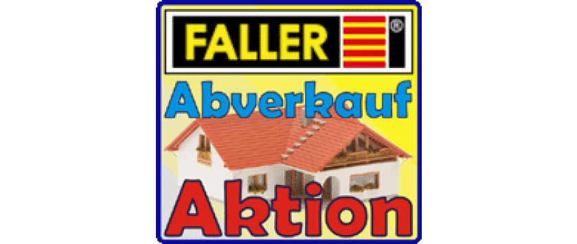 Faller H0 Abverkauf - Aktion