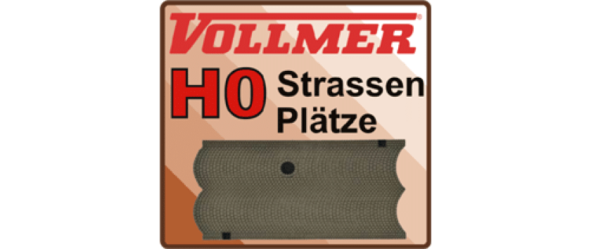 Vollmer H0 Strassen und Plätze