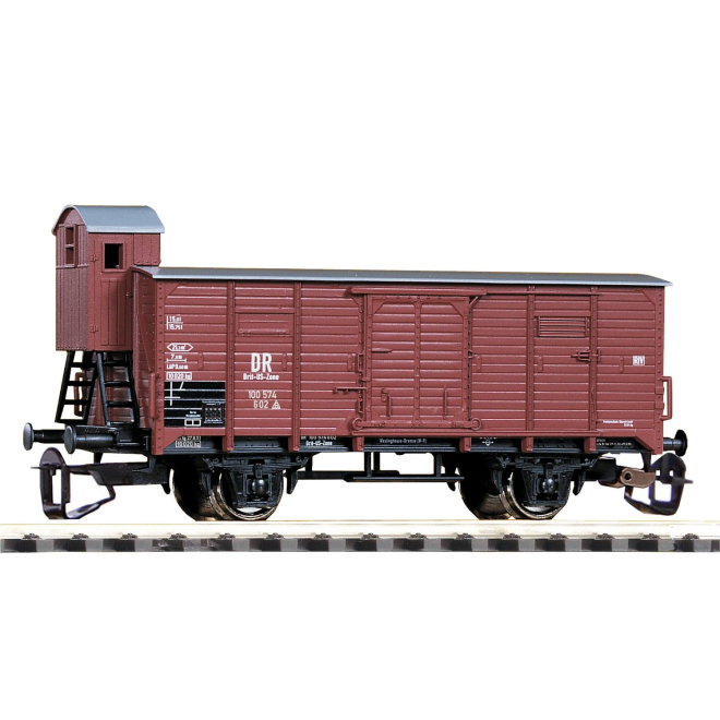 Piko TT 47760 Gedeckter Güterwagen G02 DR III mit Bremserhaus