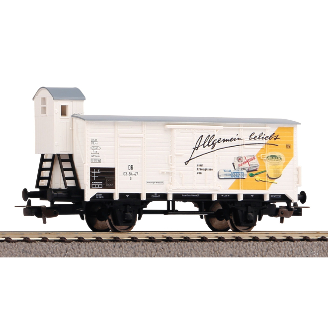 Piko H0 54617 Gedeckter Güterwagen G02 Hexenkuss DR III