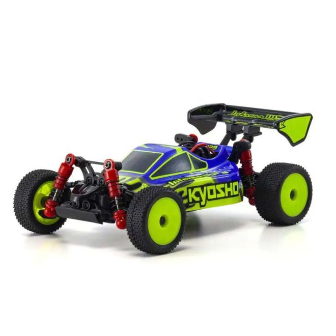 Kyosho 32093BLY Mini-Z MB010 Readyset 4WD Inferno MP9 TKI3 Blau - Gelb
