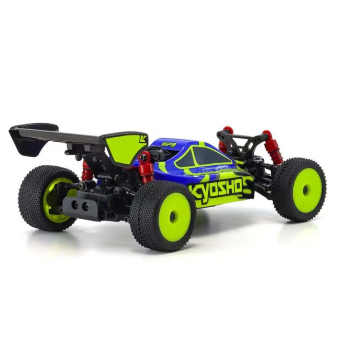 Kyosho 32093BLY Mini-Z MB010 Readyset 4WD Inferno MP9 TKI3 Blau - Gelb