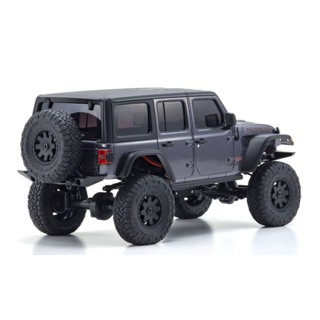 Kyosho 32521GM Mini-Z 4X4 MX-01 Jeep Wrangler Rubicon Granite Metallic (KT531P)