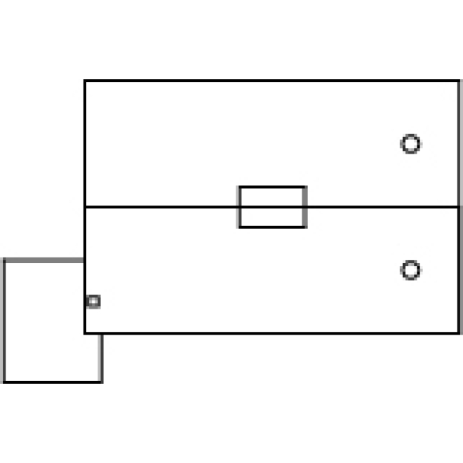 Auhagen H0 11403 Lokschuppen zweiständig