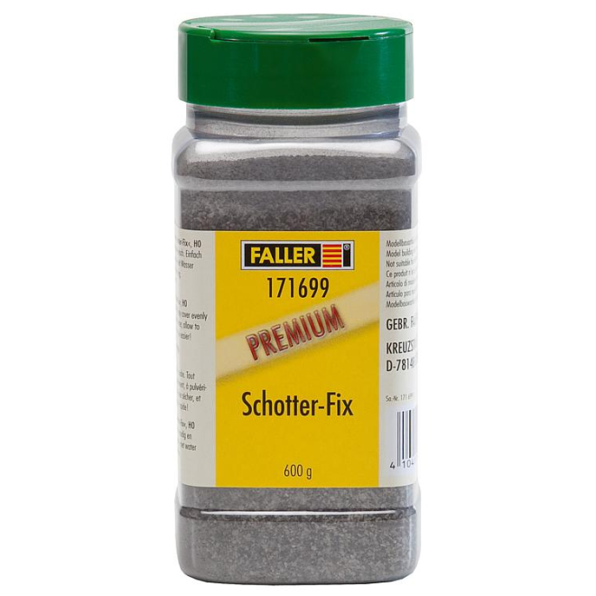 Faller 171699 PREMIUM Streumaterial Schotter-Fix, Naturmaterial,