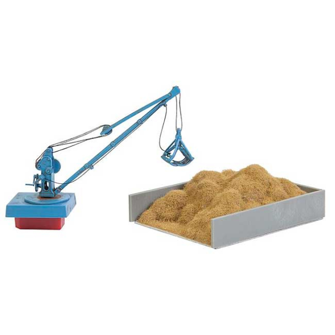 Faller H0 180381 Misthaufen mit Kran