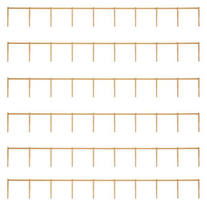 Faller H0 180427 Holzgeländer, 1242 mm