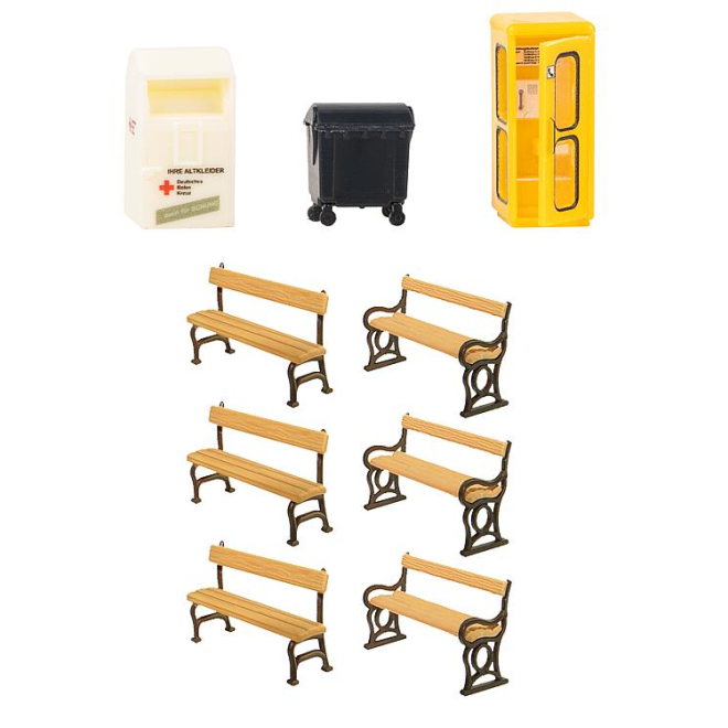 Faller H0 180452 Stadtausschmückungs-Set