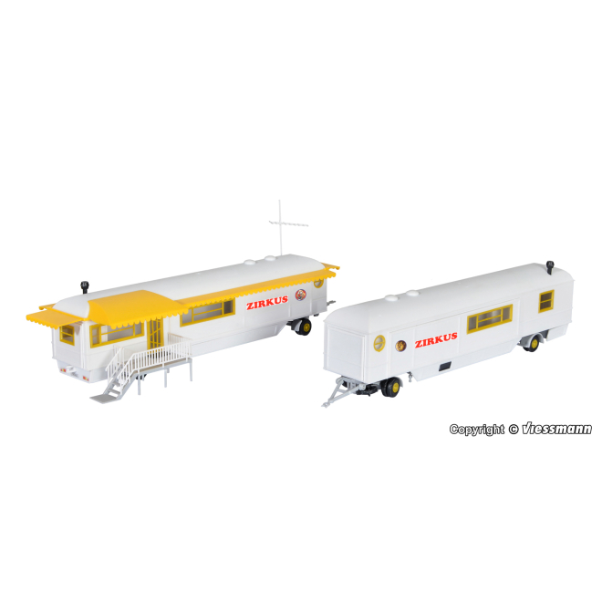 Kibri H0 15704 Schausteller Wagen, 2 Stück