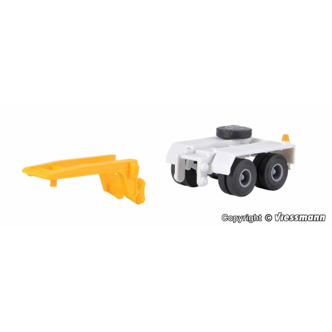 Kibri H0 15708 LIEBHERR SK 20 mit Auflieger und Anhänger