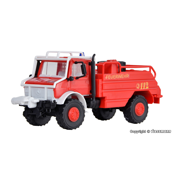 Kibri H0 18270 Feuerwehr UNIMOG Waldbrandlöschfahrzeug
