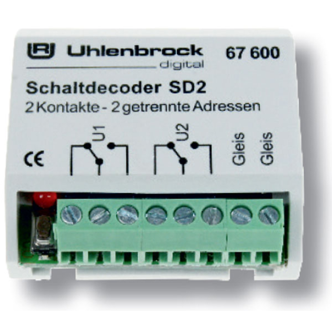 Uhlenbrock 67600 SD2 Schaltdecoder
