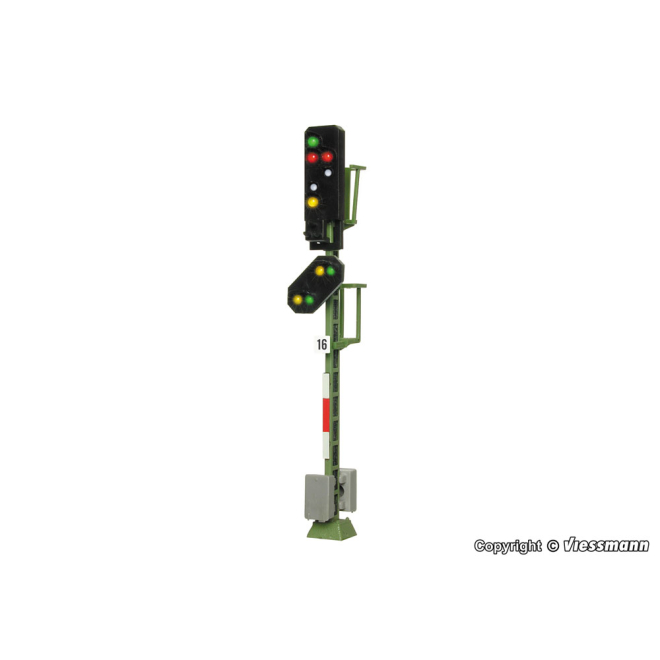 Viessmann H0 4016 Licht-Ausfahrsignal mit Vorsignal