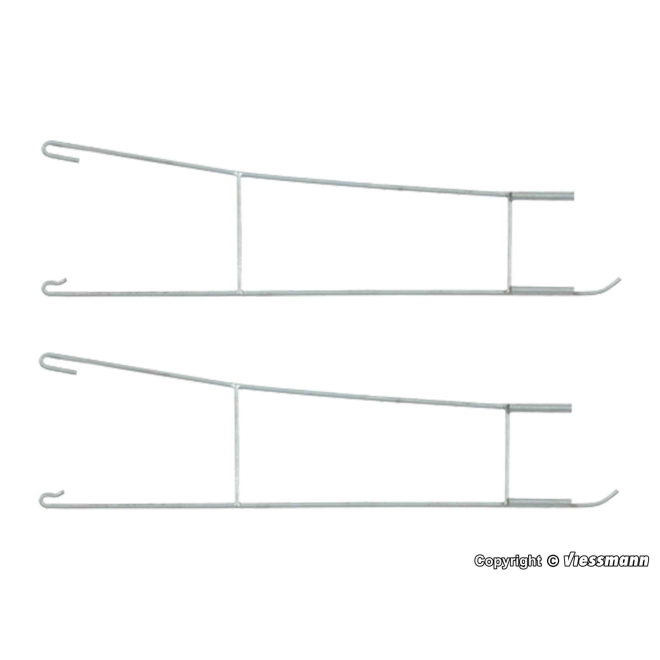 Viessmann H0 4139 Fahrdrahtausgleichsstück 70 mm (Inhalt 2 Stck.)
