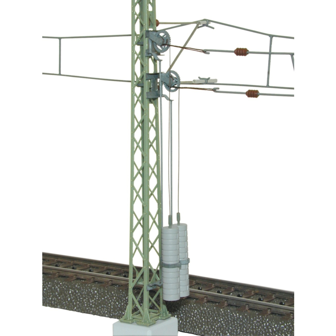 Viessmann H0 4164 Radspannwerk kpl. mit Abspannmast