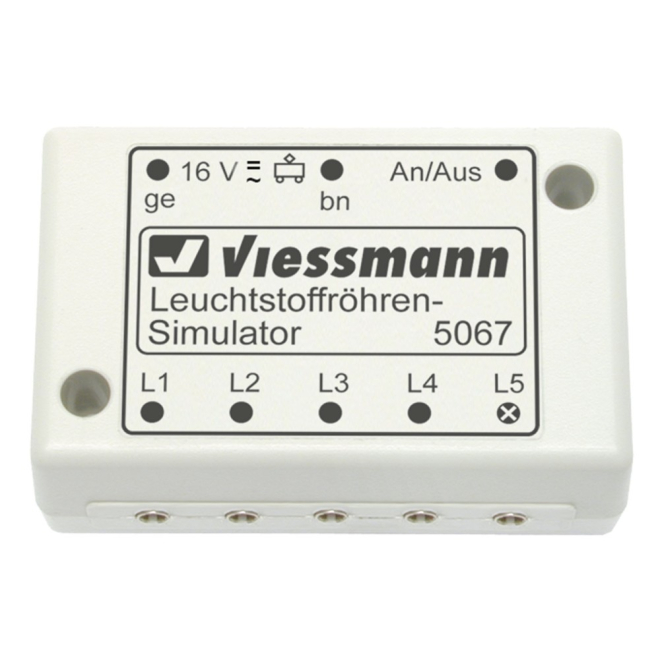 Viessmann 5067 Leuchtstoffröhren-Simulator