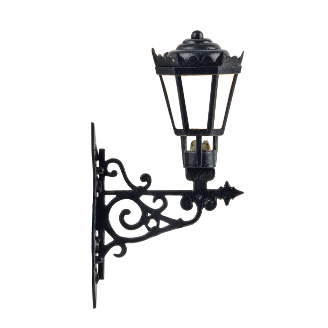 Viessmann H0 6074 Wandlaterne mit LED warmweiss