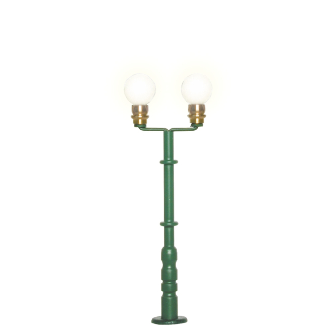 Viessmann H0 6305 Kugelleuchte zweiflammig