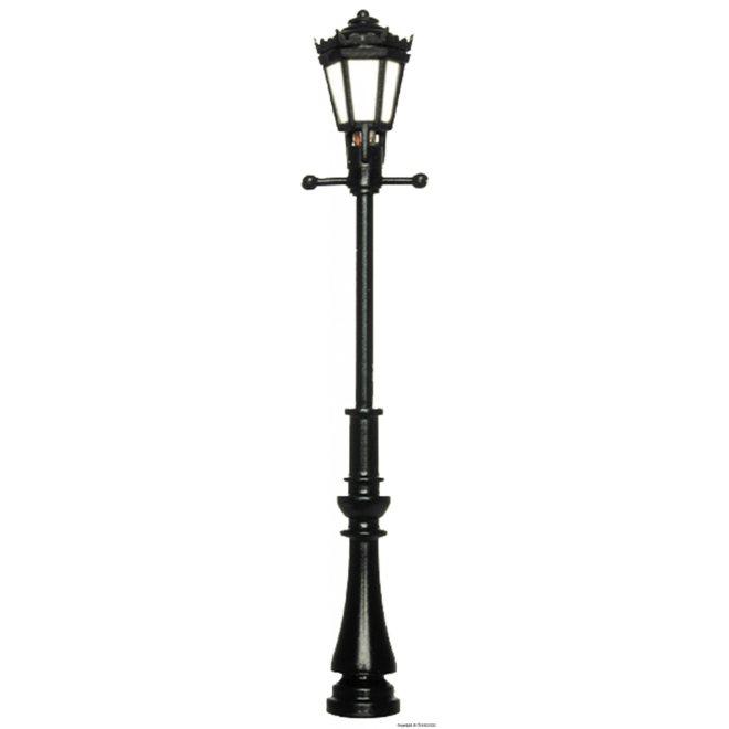 Viessmann H0 6396 Gaslaterne, LED warmweiß