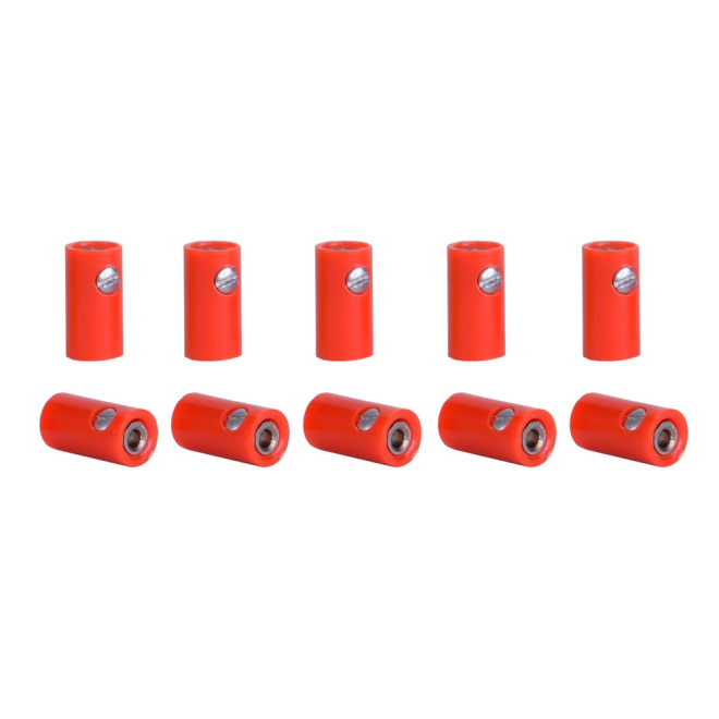 Viessmann 6880 Muffen rot 10 Stück