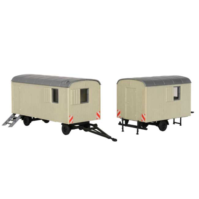 Kibri H0 10278 2 Bauwagen