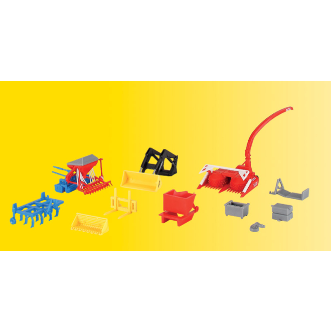 Kibri H0 10910 Landwirtschaftliches Geräte-Set