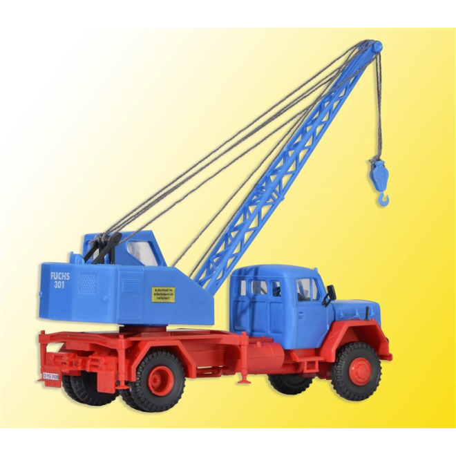 Kibri H0 11290 MAGIRUS Eckhauber mit Fuchsbagger