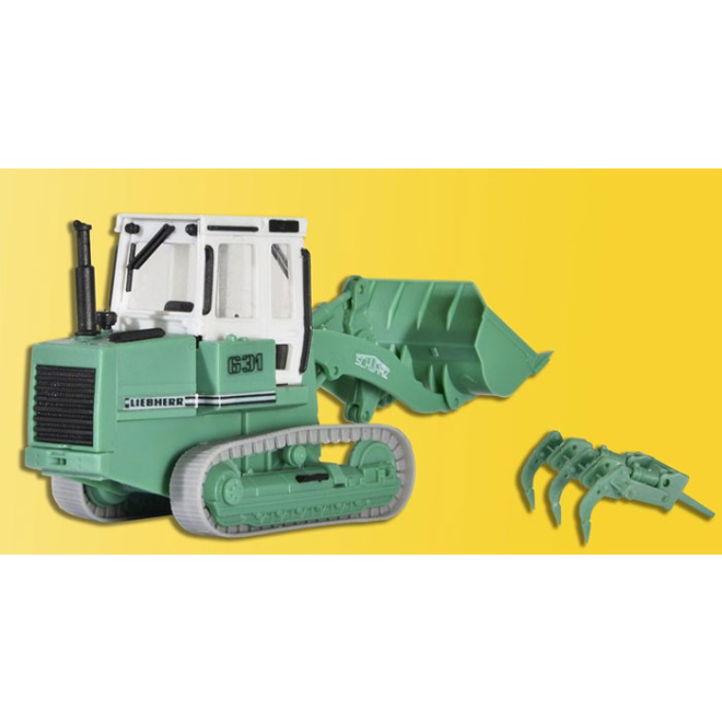 Kibri H0 15205 LIEBHERR Raupe 631 SchwarzBau