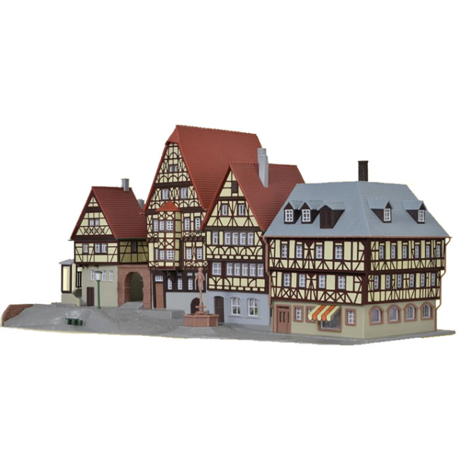 Kibri N 37102 Marktplatz Miltenberg