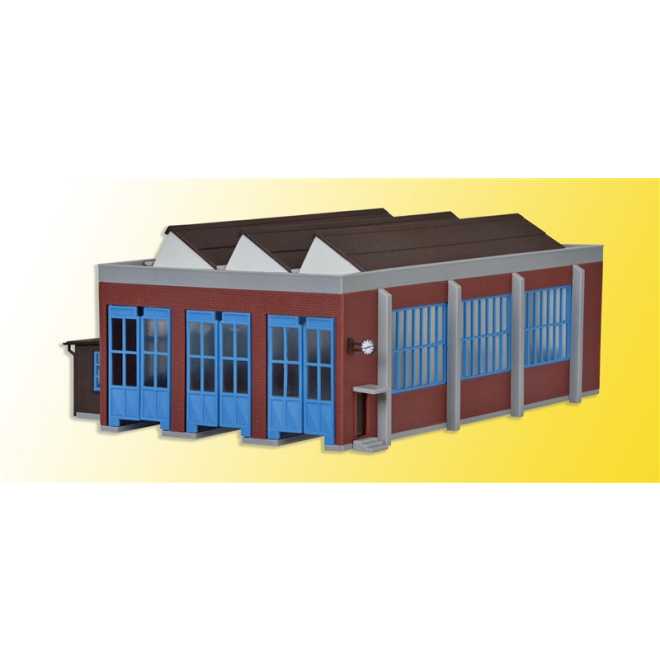 Kibri N 37806 Lokschuppen, dreiständig