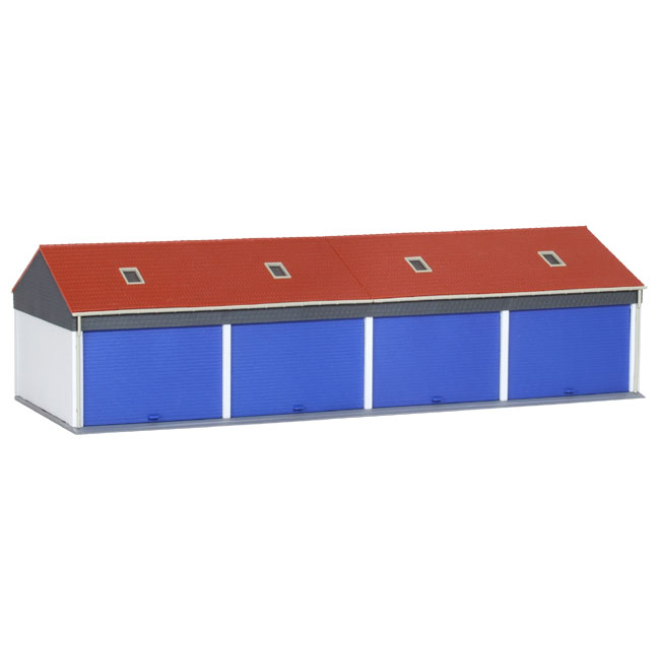 Kibri H0 38136 Garagen für 4 LKW