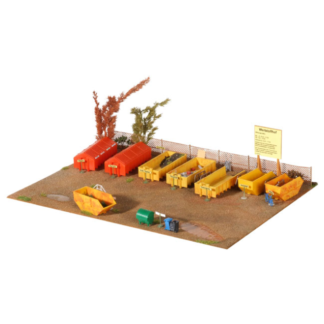 Kibri H0 38155 H0 Wertstoffhof