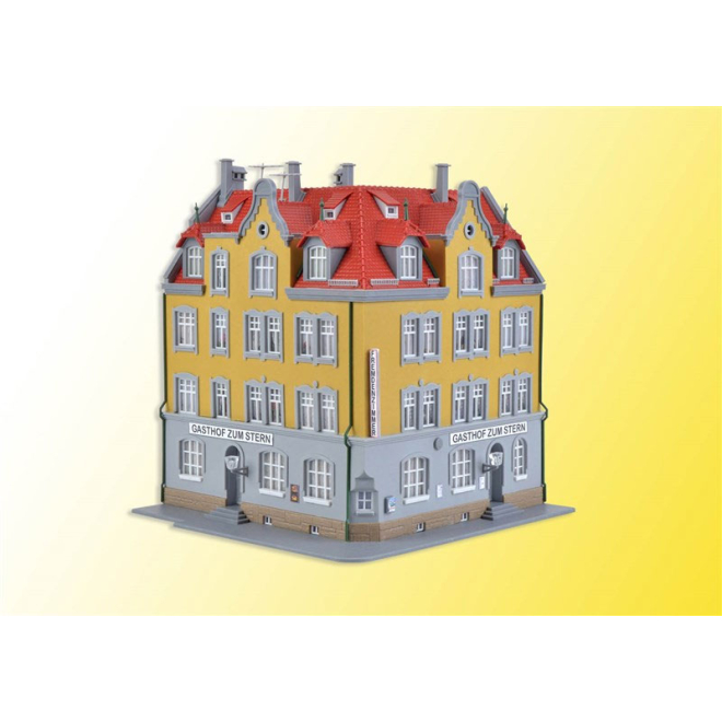 Kibri H0 38350 Eckhaus inkl. Hausbeleuchtungs-Startset