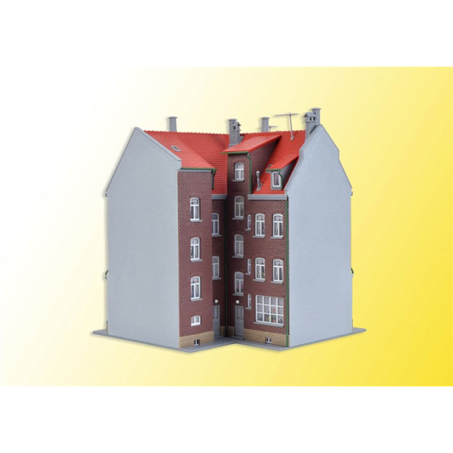 Kibri H0 38350 Eckhaus inkl. Hausbeleuchtungs-Startset