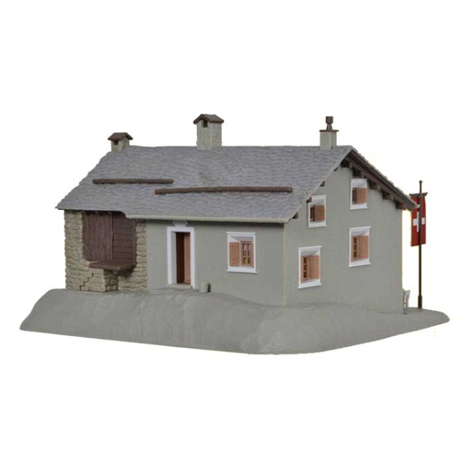 Kibri H0 38811 Berggasthaus Steinbock in Grevasalvas