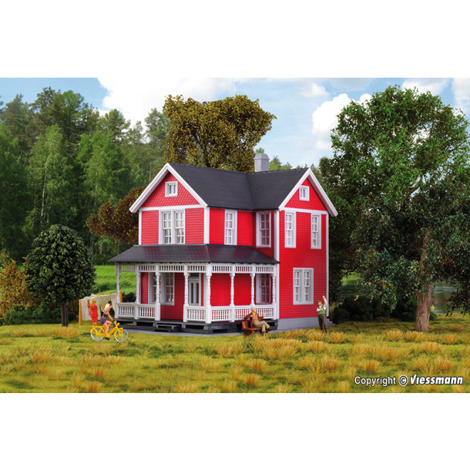 Kibri H0 38840 Schwedenhaus, rot