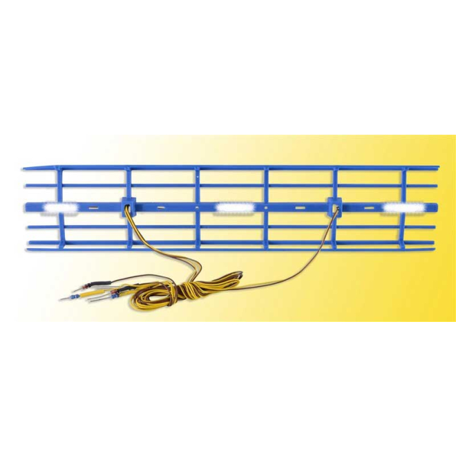 Kibri H0 39557 Moderner Bahnsteig mit LED-Beleuchtung