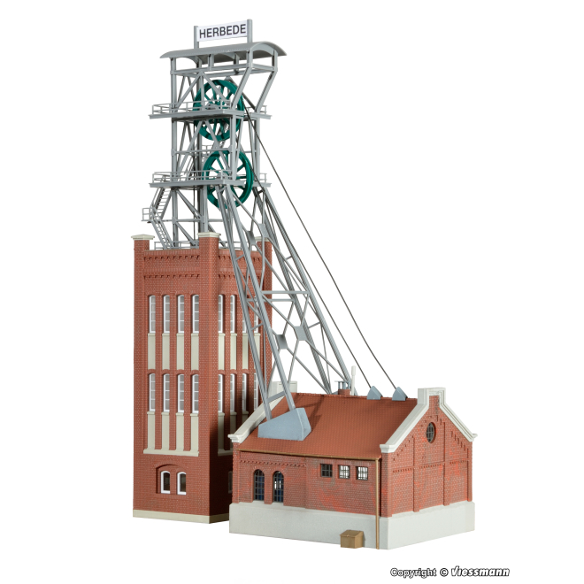 Kibri H0 39845 Förderturm mit Maschinenhaus inkl. Antrieb (alt49