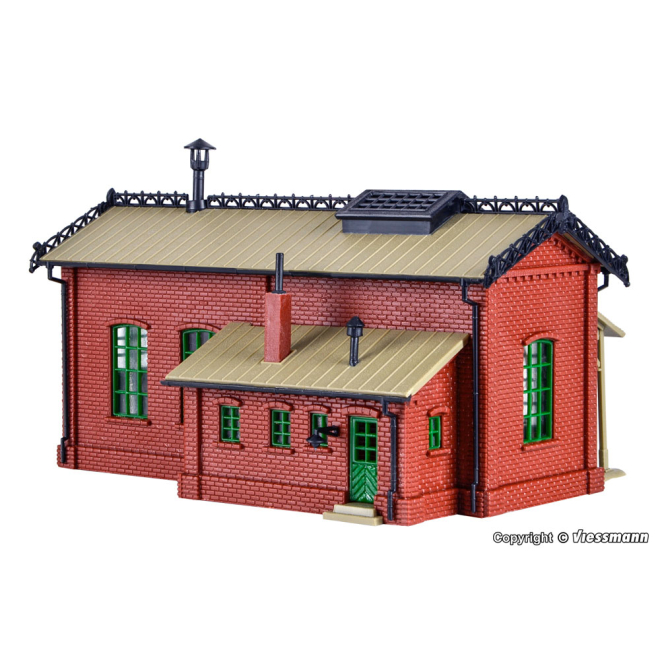 Vollmer N 47607 Lokschuppen, einständig