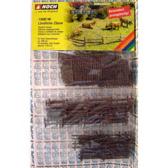 Noch H0 13095 Ländliche Zäune