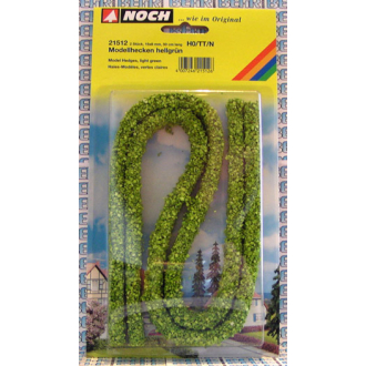 Noch H0 TT N 21512 Modellhecken hellgrün