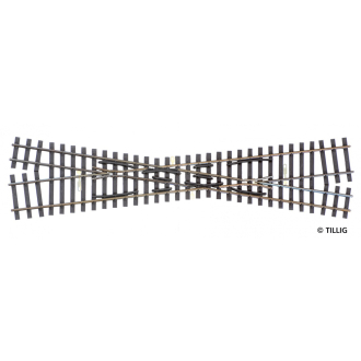 Tillig H0e-H0 85261 Kreuzung H0 links/H0e rechts ( Nenngr. H0e )