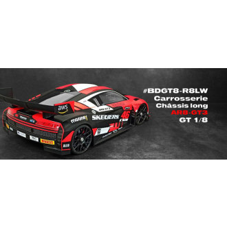 Bittydesign AR8-GT3 1:8 GT Karosserie für LWB GT2 GT3
