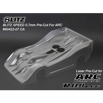 BLITZ SPEED EFRA 31558 1/8 Karosserie 0.7mm ARC Cut Out