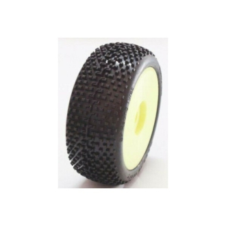 SP-Racing 1:8 Demolition Extra Super Soft 1 Paar Buggy Reifen fertig verklebt