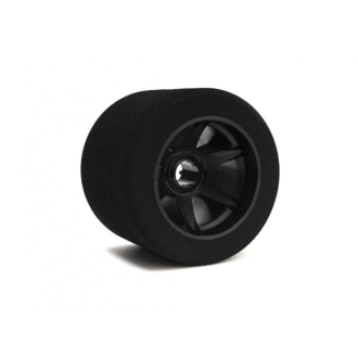 Hot Race Hinterreifen 1:8 35 Shore Carbon Felge 76mm (2st.)