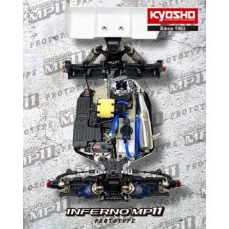 Kyosho 33028B Inferno MP11 1:8 4WD RC Nitro Buggy Kit