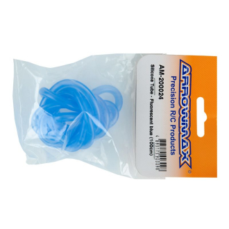 ARROWMAX AM200024 Silikon Spritschlauch fluorescent blau 1m