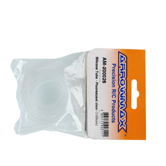 ARROWMAX AM200026 Silikon Spritschlauch fluorescent transparent 1m