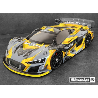 Bittydesign AR8-GT3 1:8 GT Karosserie für SWB 325mm